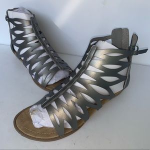Blowfish Malibu Be Bop Silver Sandals
